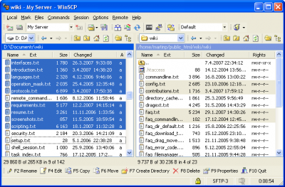 WinSCP - Gratis FTP och SFTP program